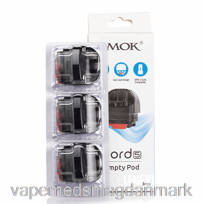 Vape Juice Smok Nord 5 Erstatningspuder 5ml Genopfyldelig Pod